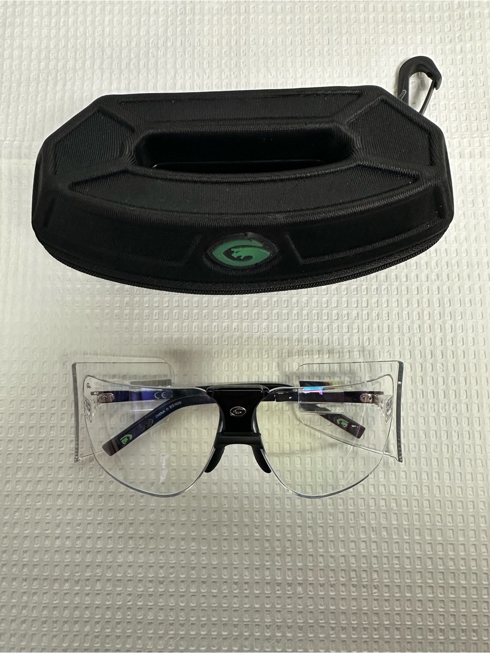 Gargoyles Unisex Classic 85s Safety Glasses With Side Shields Black / Clear